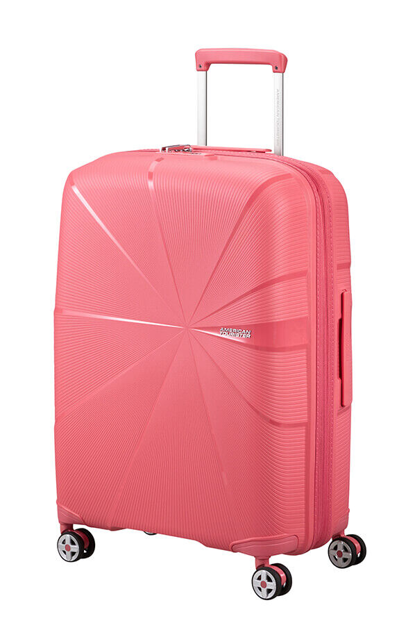American Tourister Starvibe Spinner Expandable TSA 67cm Sun Kissed Coral American Tourister Starvibe Spinner Expandable TSA 67cm Sun Kissed Coral
