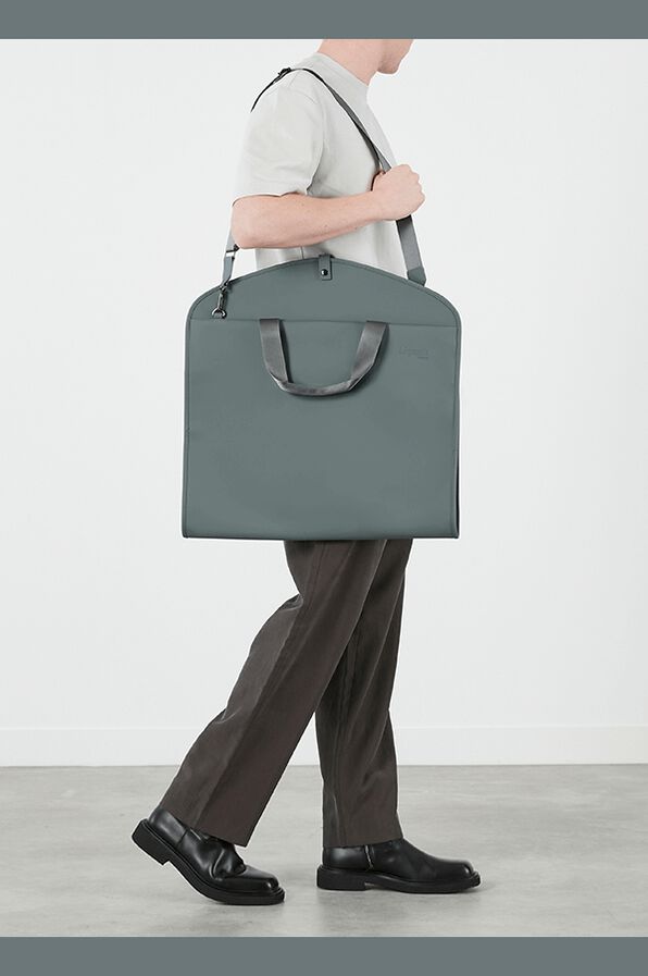 Lipault Lost In Berlin Garment Bag  Cement Storm Lipault Lost In Berlin Garment Bag  Cement Storm