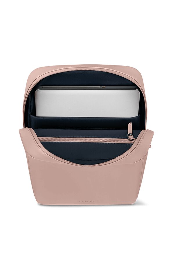 Lipault Lost In Berlin Square Backpack 2.0  Rose Quartz Lipault Lost In Berlin Square Backpack 2.0  Rose Quartz