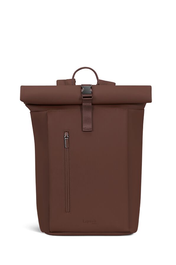 Lipault Lost In Berlin Rolltop Backpack 2.0  Spiced Mocha Lipault Lost In Berlin Rolltop Backpack 2.0  Spiced Mocha