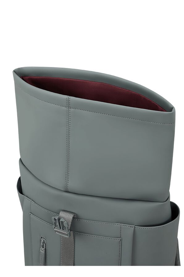 Lipault Lost In Berlin Rolltop Backpack  Cement Storm Lipault Lost In Berlin Rolltop Backpack  Cement Storm