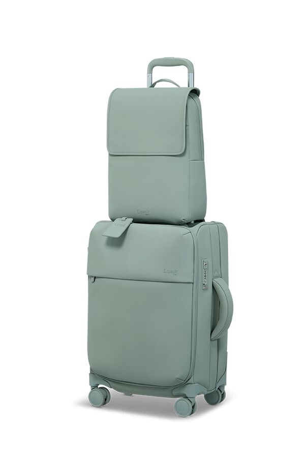 Lipault Lost In Berlin Square Backpack 2.0  Yoga Green Lipault Lost In Berlin Square Backpack 2.0  Yoga Green