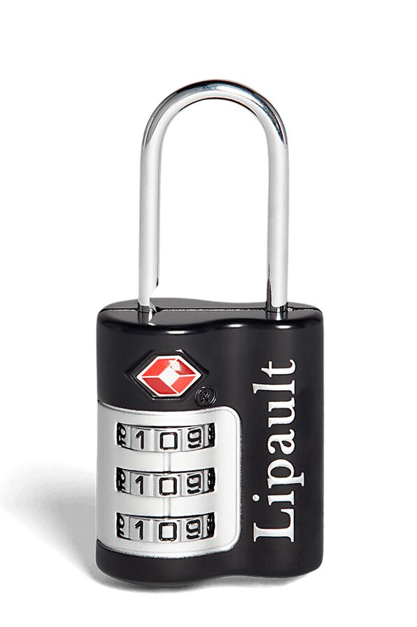 Lipault Lipault Travel Accessories TSA Lock Black Lipault Lipault Travel Accessories TSA Lock Black