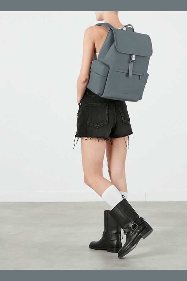 Lipault Lost In Berlin Cargo Backpack 2.0  Cement Storm Lipault Lost In Berlin Cargo Backpack 2.0  Cement Storm