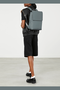 Lipault Lost In Berlin Square Backpack 2.0  Cement Storm