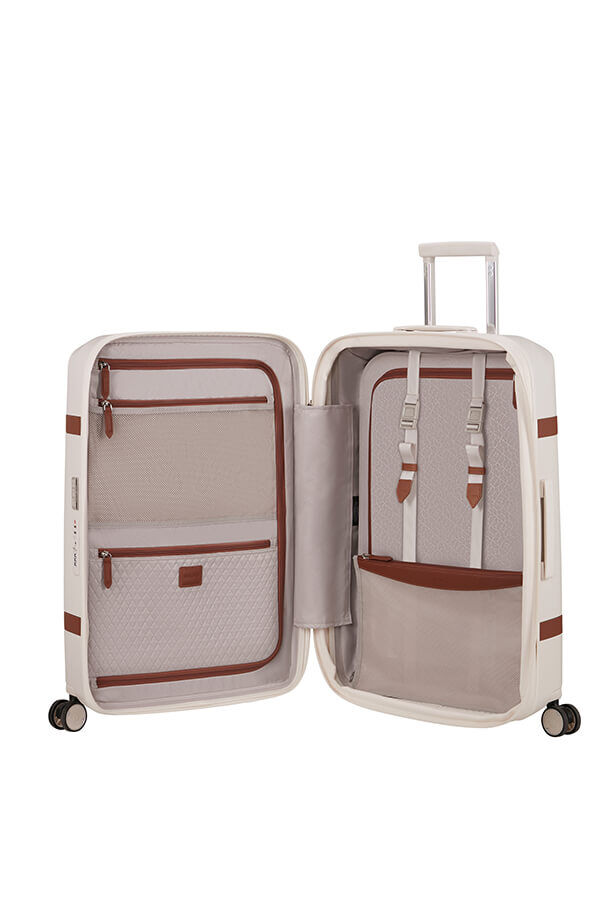 Image Spinner expandable (4 wheels) 69cm White | Rolling Luggage