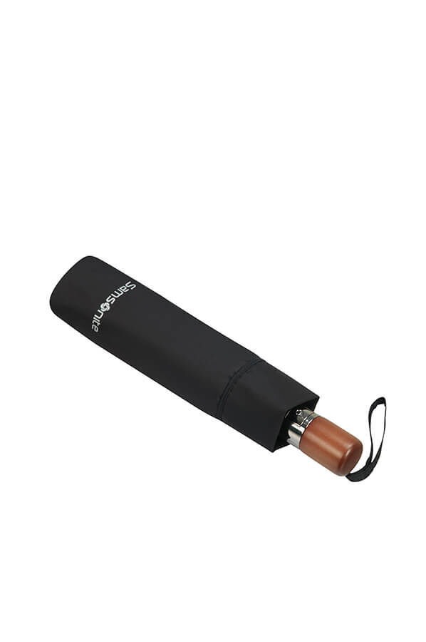 Samsonite Wood Classic S 3 Sect. Auto O/C Short  Schwarz