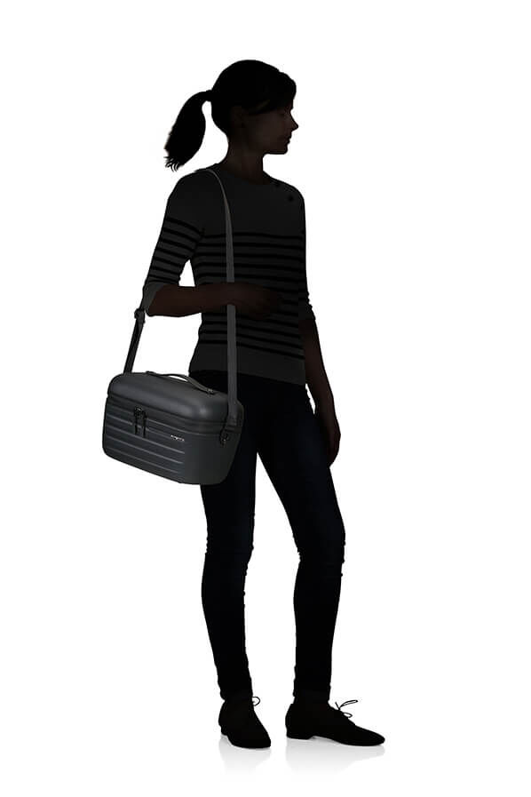 Samsonite Stackd Beauty Case  Schwarz Samsonite Stackd Beauty Case  Schwarz