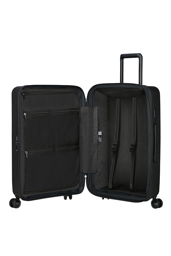 Samsonite Restackd Spinner Expandable 68cm  Schwarz