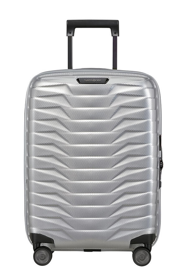 Samsonite Proxis Spinner Expandable Length 40cm 55cm  Silber