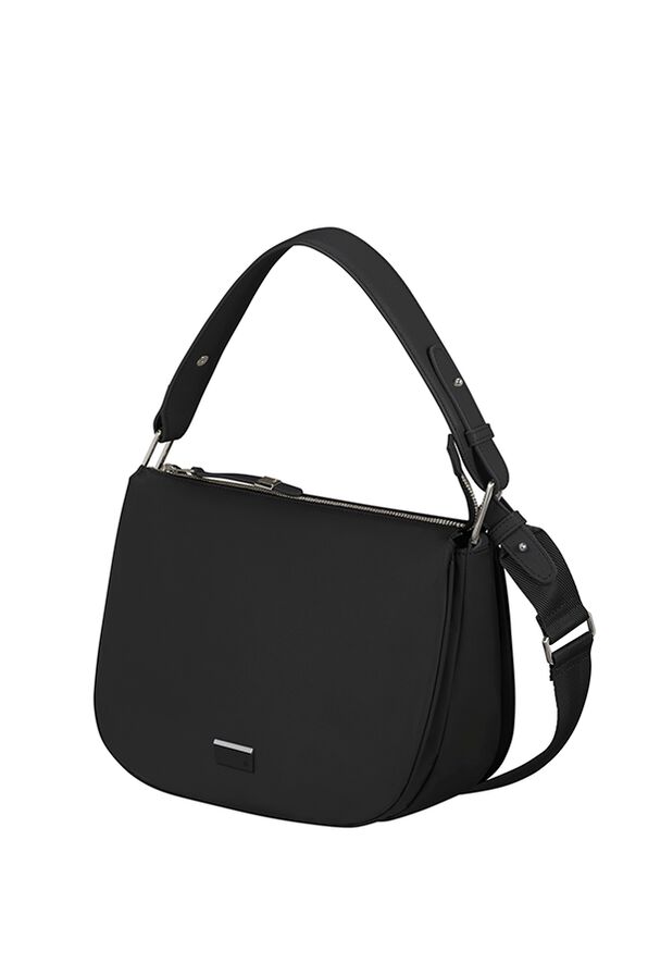 Samsonite Be-Her Hobo Bag Round 3 Compartments  Black Samsonite Be-Her Hobo Bag Round 3 Compartments  Black