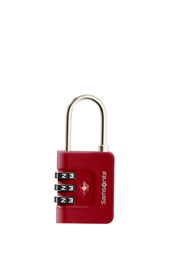 Samsonite Ta Revolution Combilock 3 dial TSA  Rot