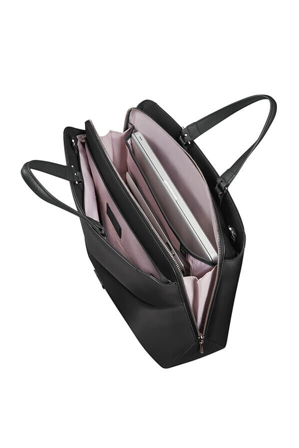 Samsonite Zalia 3.0 Bailhandle 3 Compartments 14.1'  Black Samsonite Zalia 3.0 Bailhandle 3 Compartments 14.1'  Black