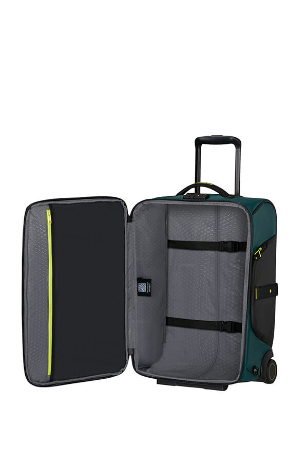 Samsonite Ecodiver DUFFLE/WH 55/20 BACKPACK  Dark Teal/Lime Samsonite Ecodiver DUFFLE/WH 55/20 BACKPACK  Dark Teal/Lime