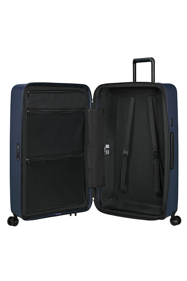 Samsonite Restackd Spinner Expandable 81cm  Midnight Samsonite Restackd Spinner Expandable 81cm  Midnight
