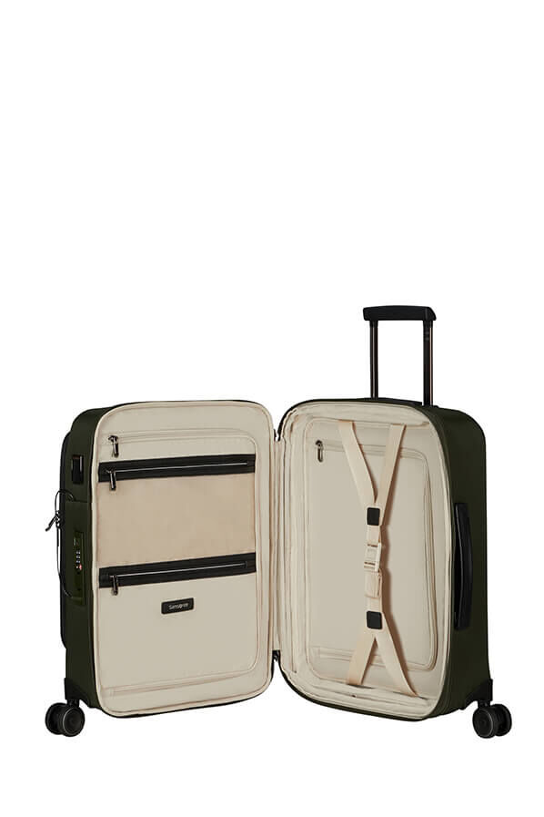 Samsonite Splendix Spinner DF Expandable 55cm  Green/Black Samsonite Splendix Spinner DF Expandable 55cm  Green/Black