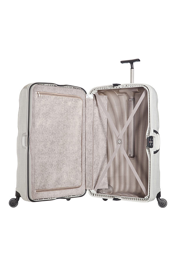 Lite-Locked Trolley mit 4 Rollen 81cm | Samsonite Lite-Locked Spinner 81cm Off white