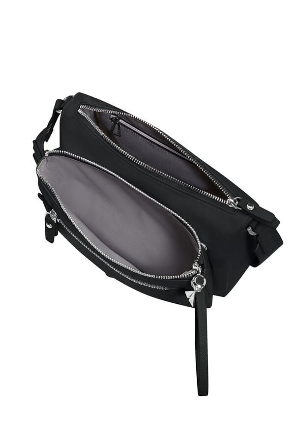 Samsonite Karissa Evo Shoulder Bag + Pouch  Schwarz Samsonite Karissa Evo Shoulder Bag + Pouch  Schwarz