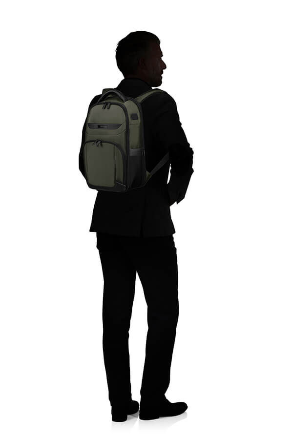 Samsonite Pro-Dlx 6 Backpack 14.1'  Gr&uuml;n