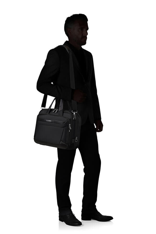 Samsonite Pro-Dlx 6 Bailhandle Expandable 15.6'  Schwarz Samsonite Pro-Dlx 6 Bailhandle Expandable 15.6'  Schwarz