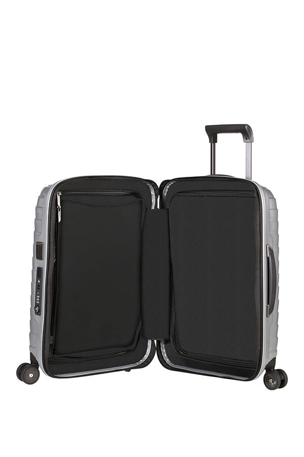 Samsonite Proxis Spinner Expandable 55cm  Silber