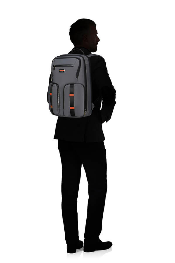Samsonite Urban-Eye Backpack 15.6' 2 Pockets 15.6'  Grey/Cognac Samsonite Urban-Eye Backpack 15.6' 2 Pockets 15.6'  Grey/Cognac