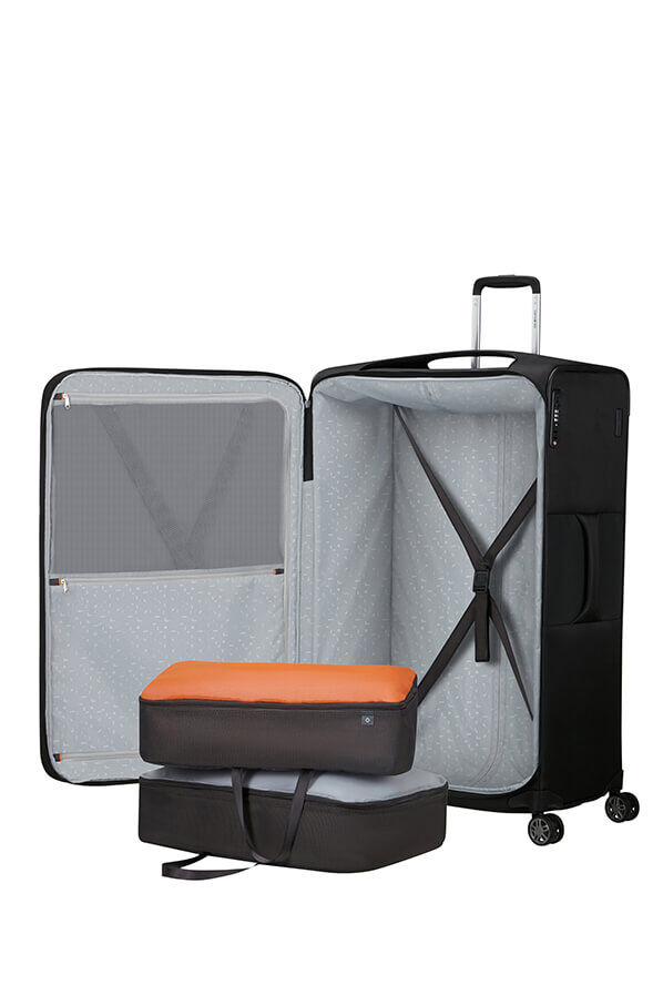 Samsonite Re-Lite Spinner Expandable 83cm  Schwarz