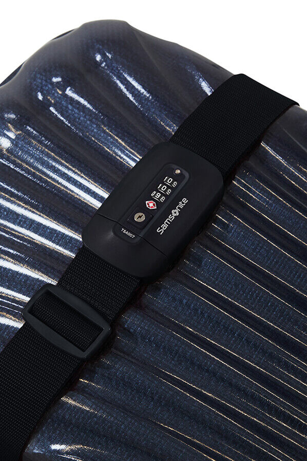 Samsonite Ta Revolution Luggage Strap/TSA Lock  Black