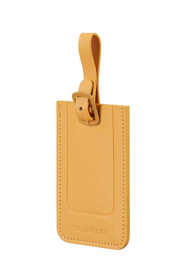 Samsonite Ta Revolution Rectangle Luggage Tag x2  Yellow