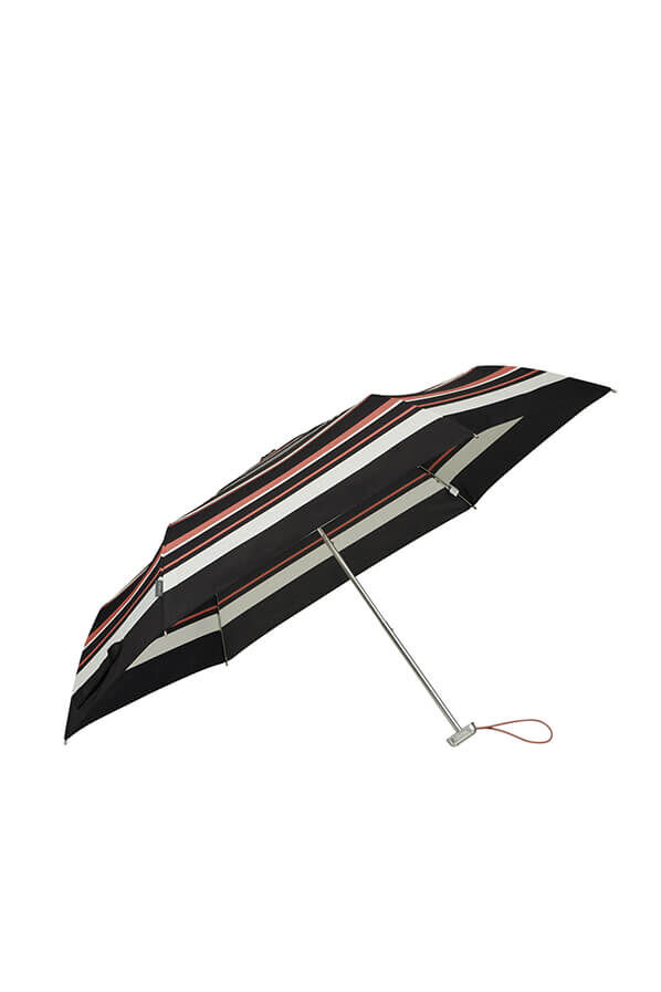 Samsonite Alu Drop S 3 Sect. Manual Flat  Coral Stripes Samsonite Alu Drop S 3 Sect. Manual Flat  Coral Stripes