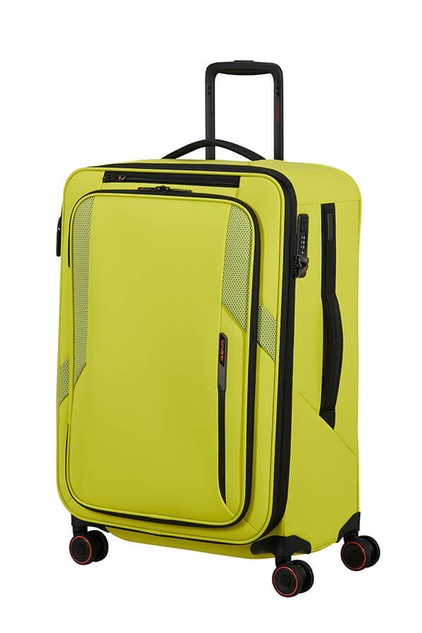Samsonite Glazed Spinner Expandable 67cm  Lime Punch