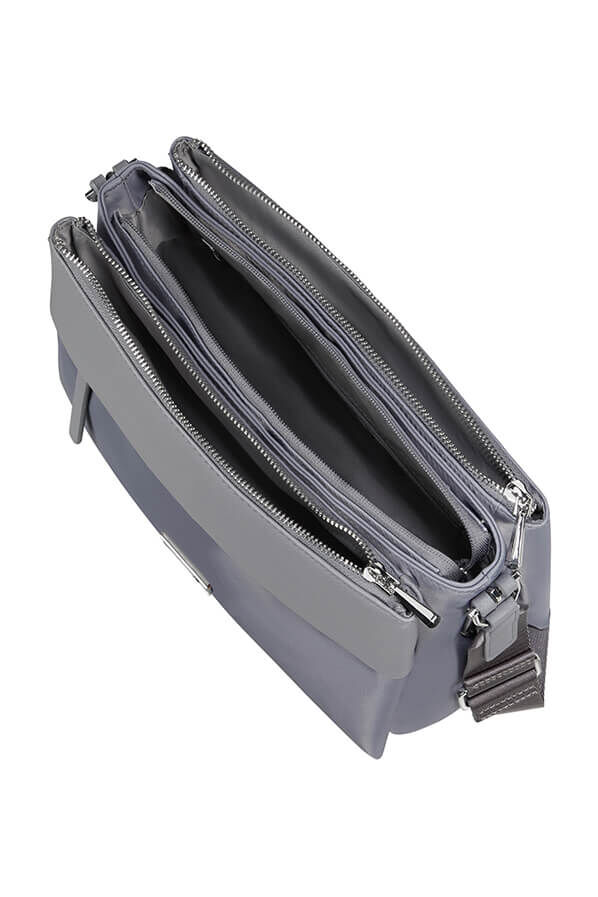 Samsonite Zalia 3.0 H.Shoulder Bag 3 Comp  Silver Grey