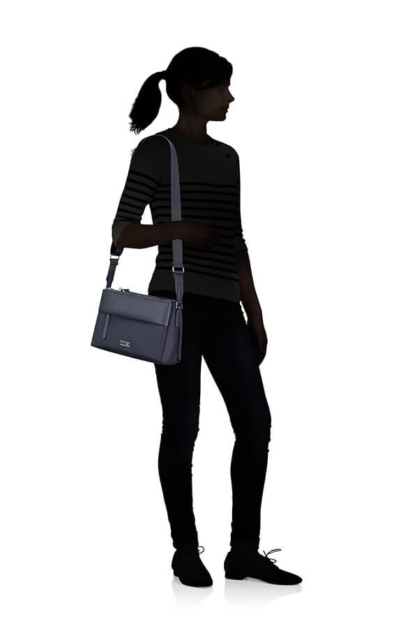 Samsonite Zalia 3.0 H.Shoulder Bag 3 Comp  Dark Navy Samsonite Zalia 3.0 H.Shoulder Bag 3 Comp  Dark Navy