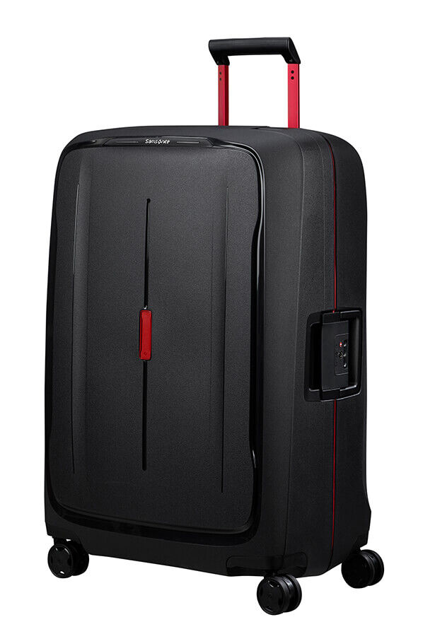 Samsonite Essens Spinner 75cm  Charcoal/Red Samsonite Essens Spinner 75cm  Charcoal/Red