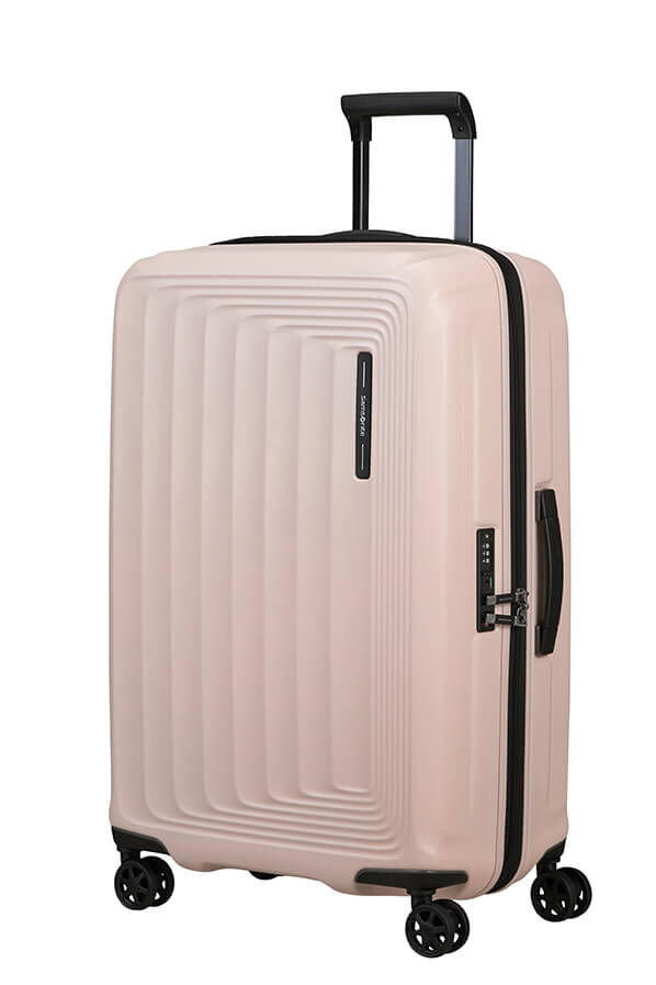 Samsonite Nuon Spinner Expandable 69cm  Matt Powder Pink Samsonite Nuon Spinner Expandable 69cm  Matt Powder Pink