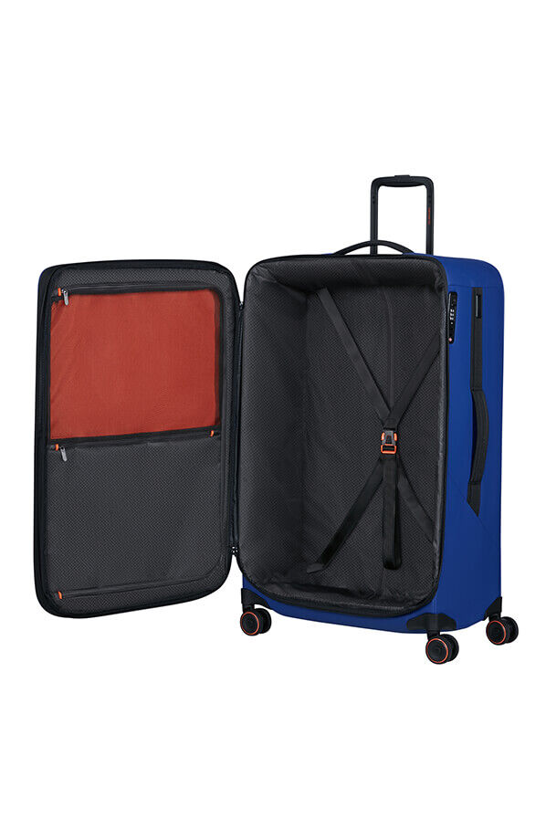 Samsonite Glazed Spinner Expandable 84cm  Electric blue