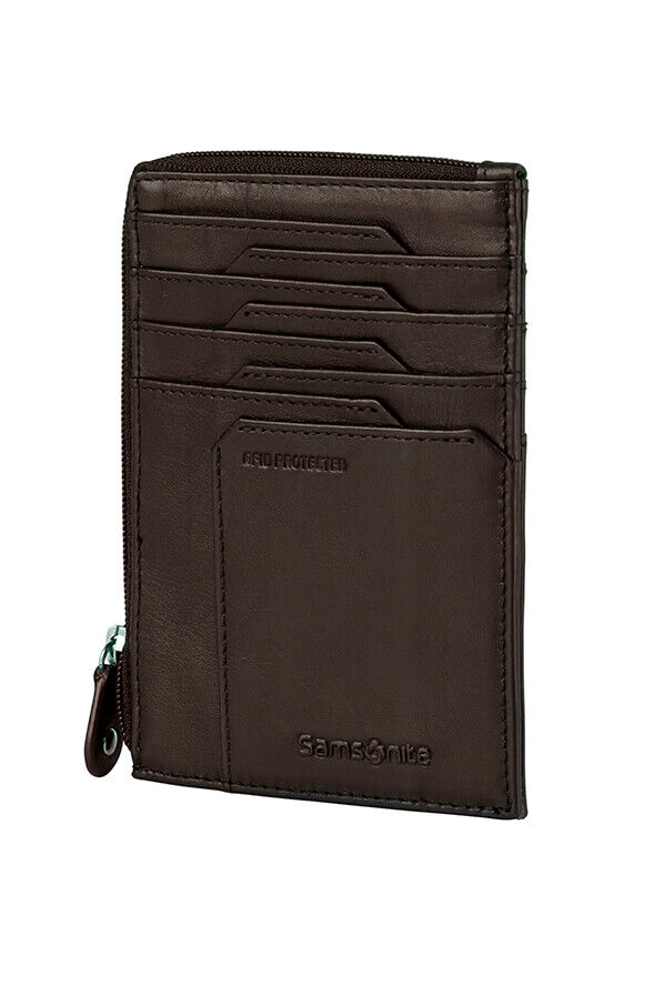 Samsonite Attack 2 Slg 727-All in One Wallet Zip Ebony Brown Samsonite Attack 2 Slg 727-All in One Wallet Zip Ebony Brown