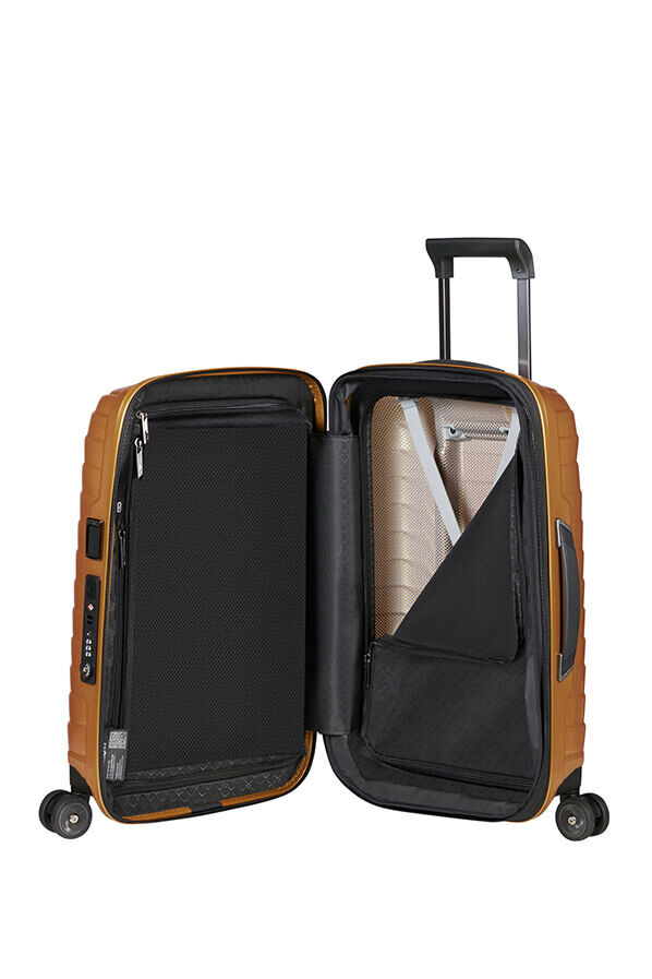 Samsonite Proxis Spinner Expandable Length 35cm 55cm  Honey Gold Samsonite Proxis Spinner Expandable Length 35cm 55cm  Honey Gold