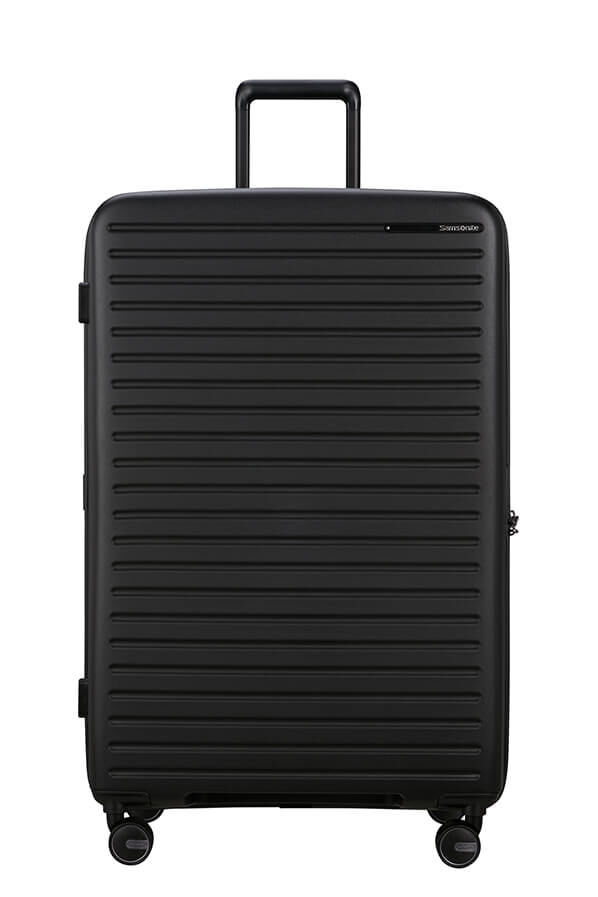 Samsonite Restackd Spinner Expandable 81cm  Schwarz Samsonite Restackd Spinner Expandable 81cm  Schwarz