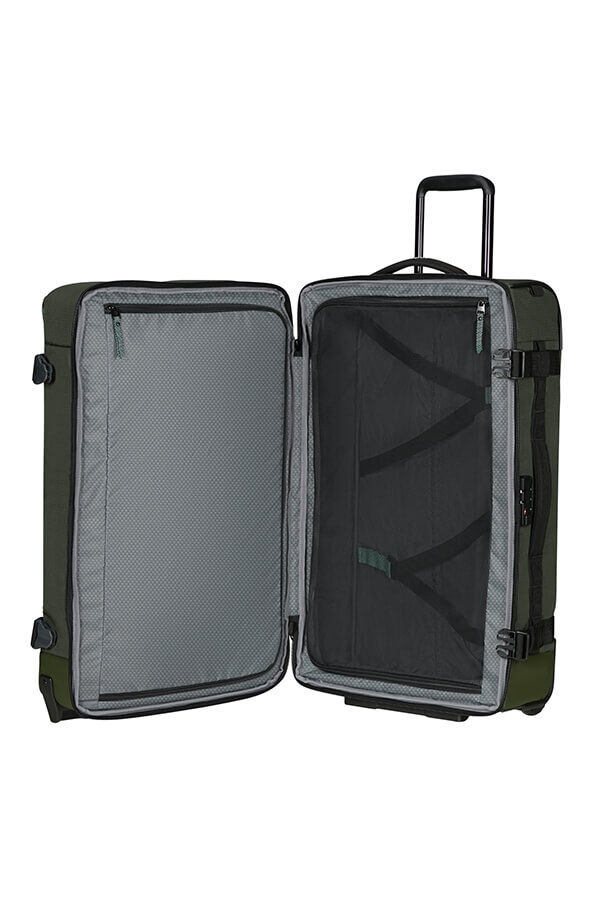 Samsonite Roadseeker Duffle with wheels 68cm  Dark Olive Samsonite Roadseeker Duffle with wheels 68cm  Dark Olive