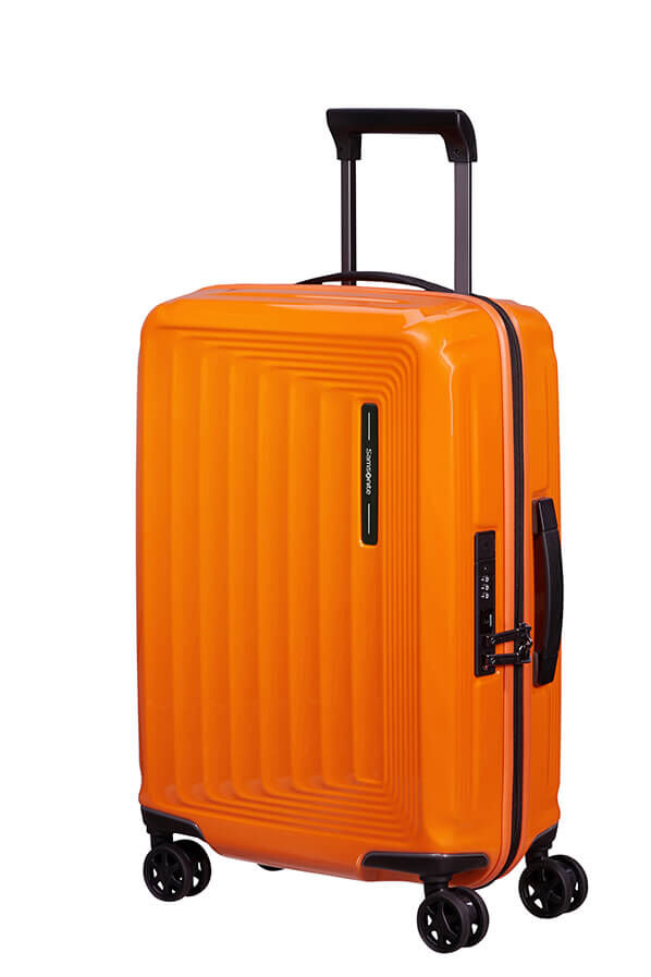 Samsonite Nuon Spinner Expandable 55cm  Papaya Orange