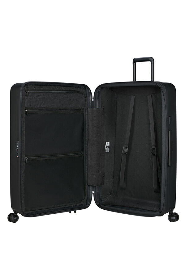 Samsonite Restackd Spinner Expandable 81cm  Schwarz Samsonite Restackd Spinner Expandable 81cm  Schwarz