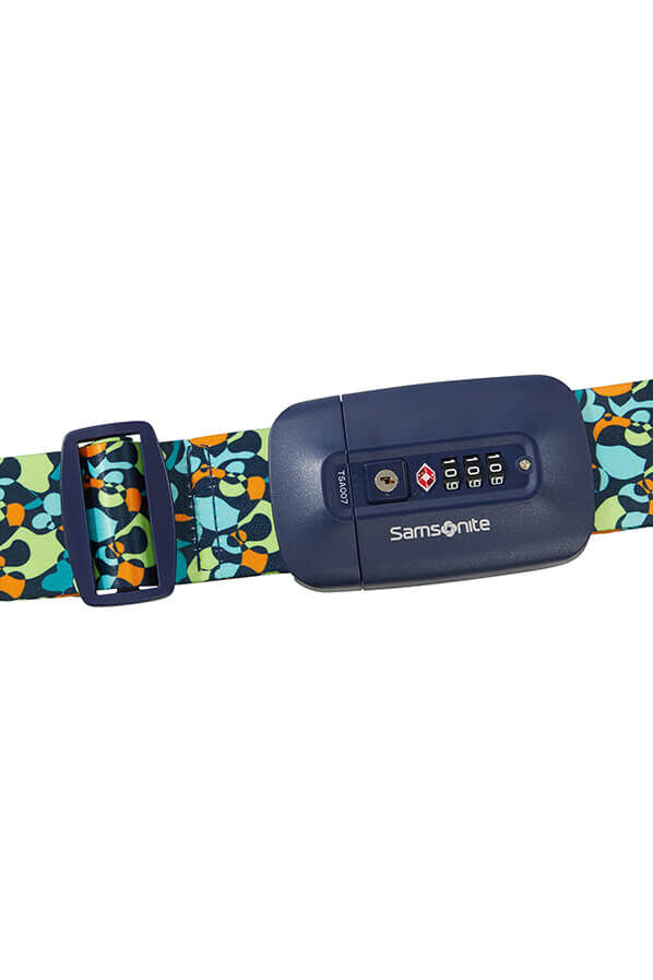 Samsonite Ta Revolution Luggage Strap/TSA Lock  Colorwave