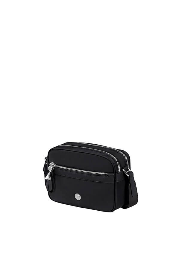 Samsonite Karissa Evo Shoulder Bag 2 Comp  Black