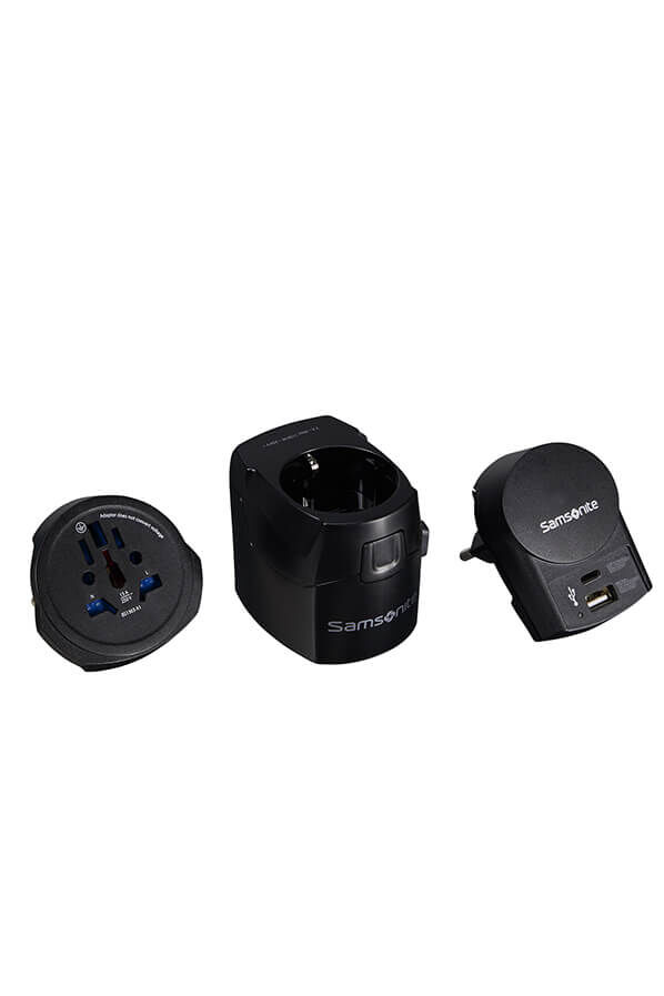 Ta Revolution Internationaler Adapter Pro, 3-polig + USB