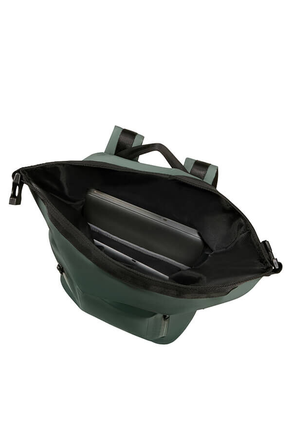 Samsonite Coatify Biz IPX4 Rolltop Backpack 15.6'  Gr&uuml;n