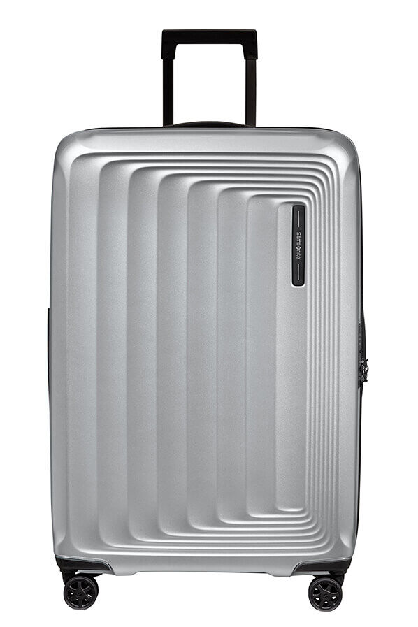 Samsonite Nuon Spinner Expandable 75cm  Matt Silver Samsonite Nuon Spinner Expandable 75cm  Matt Silver