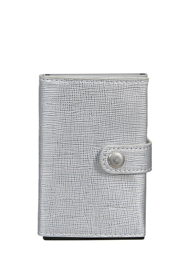 Samsonite Alu Fit 202 - Slide-up Wallet  Silber
