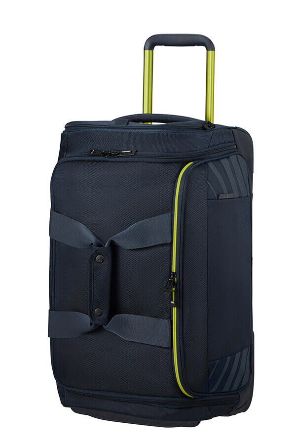 Samsonite Respark Duffle with wheels 55cm  Midnight Blue/Lime Samsonite Respark Duffle with wheels 55cm  Midnight Blue/Lime