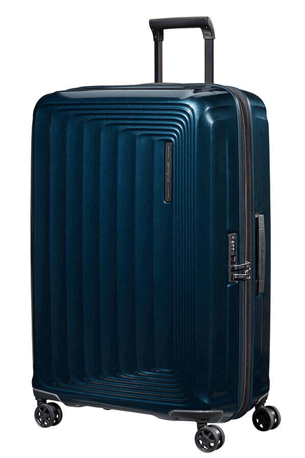 Samsonite Nuon Spinner Expandable 75cm  Metallic Dark Blue Samsonite Nuon Spinner Expandable 75cm  Metallic Dark Blue
